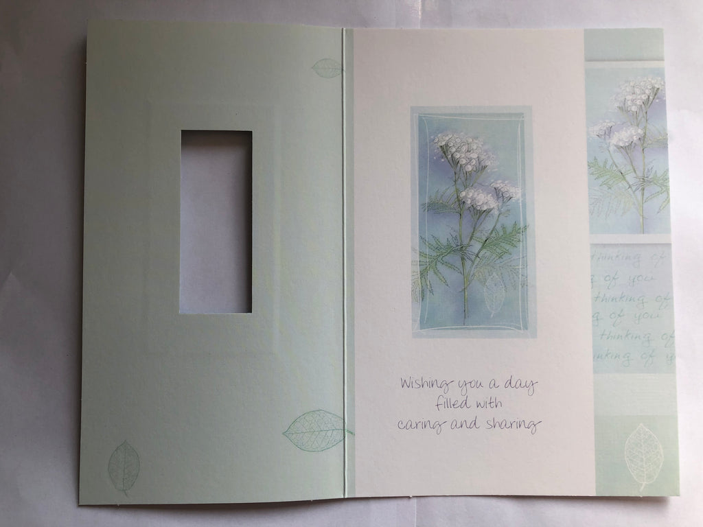 Religious Birthday Card Floral Special Blessings 13 x 19cm 2 Designs