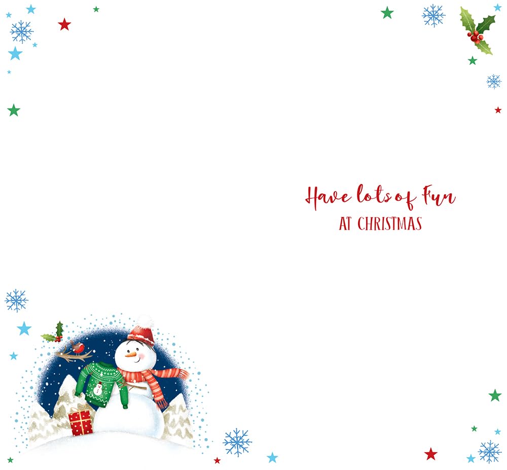 Open Christmas Card Hope This Special Season Is Magical For You 9" x 5"