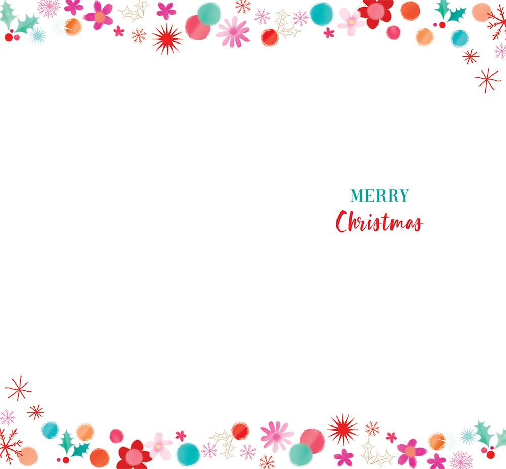 Daughter Christmas Card Sparkles With Joy Dress Bag Shoes 9" x 5"