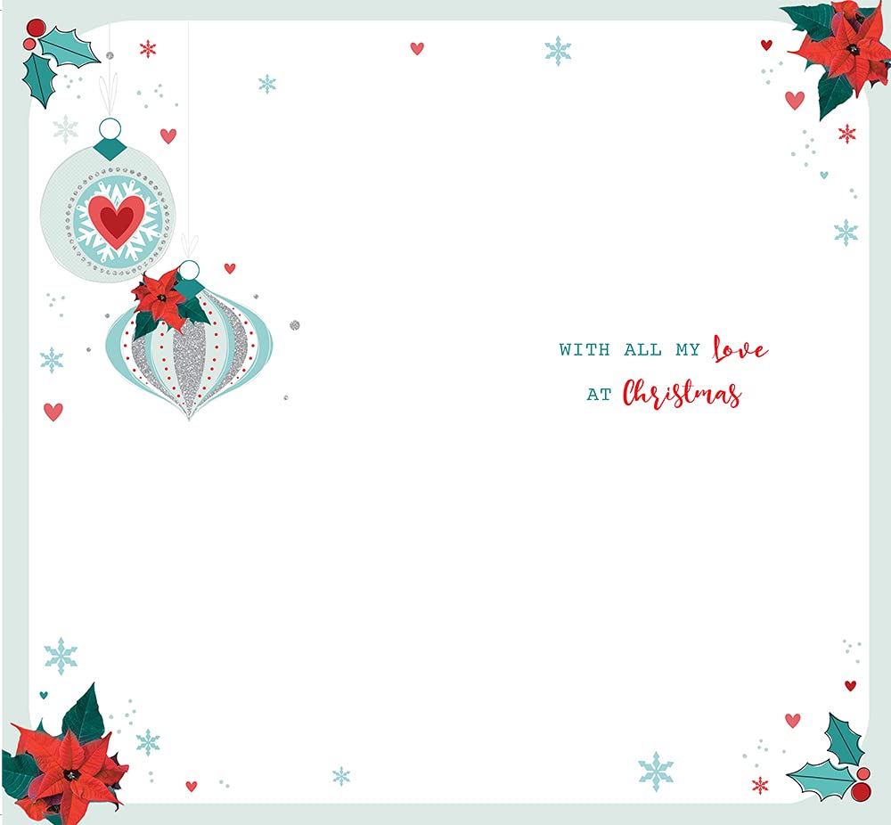 Wife Christmas Card All I Want For Christmas Is You Design