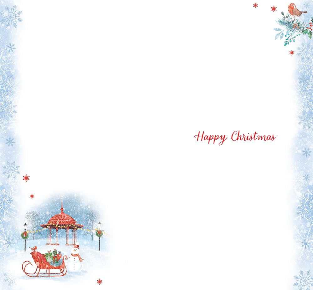 Dad Christmas Card It's Beginning To Look A Lot Like Christmas 9" x 5"