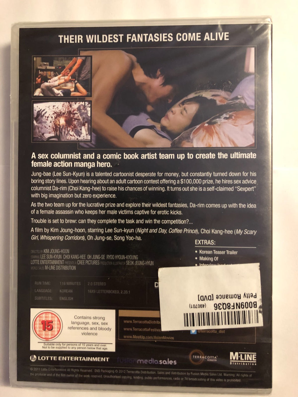 PETTY ROMANCE DVD Seon-gyun Lee  Jeong-hoon Kim Kang-hee Choi New Sealed UK R2