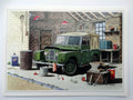 My Land Rover Is In Need Of A Little T.L.C. Open Blank Birthday Christmas Card