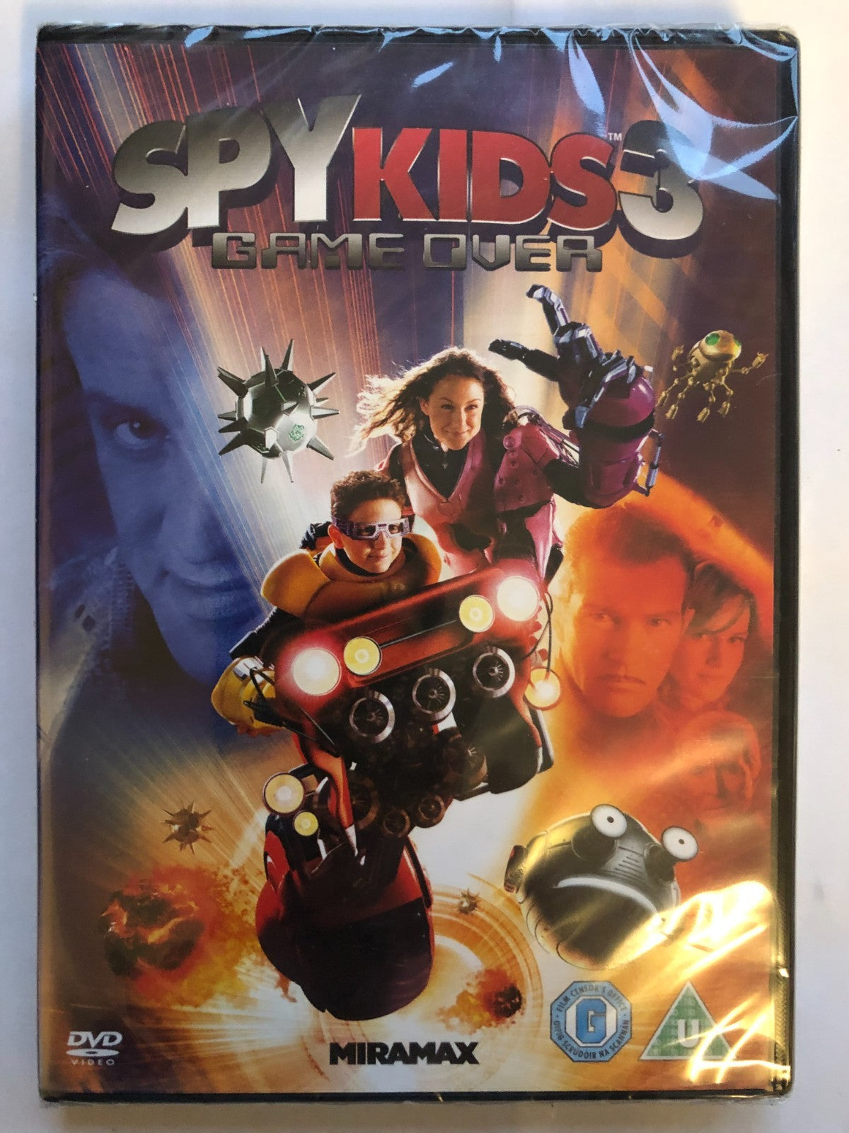Spy Kids 3 Game Over (2011) Antonio Banderas Rodriguez DVD Region 2 New & Sealed