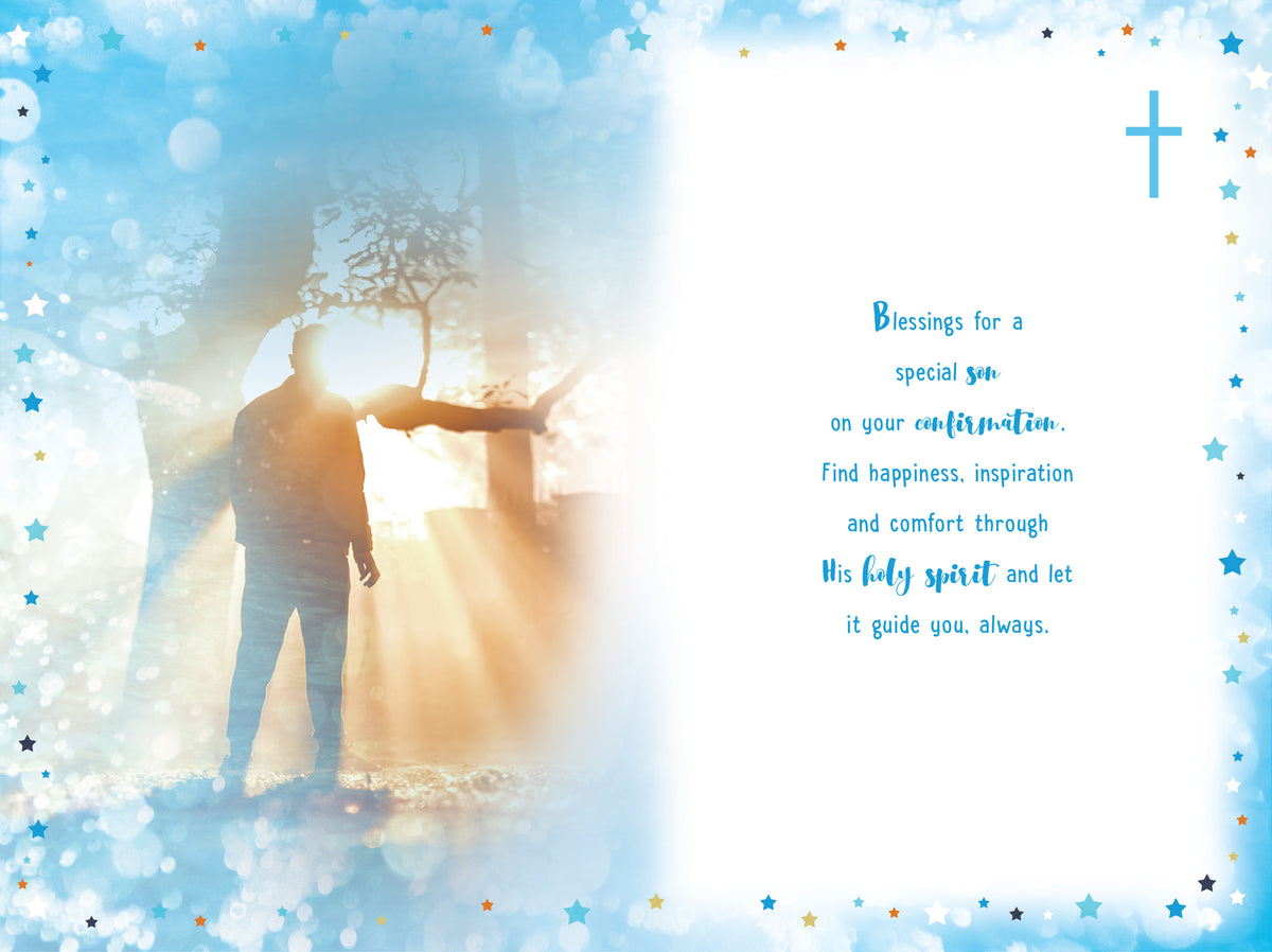 Son Confirmation Day Card For A Special On Your Lovely Verse