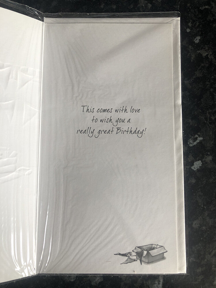 Grandad Father's Day Card | Teddy Bear Handyman DIY 4.7x9" UK P&P
