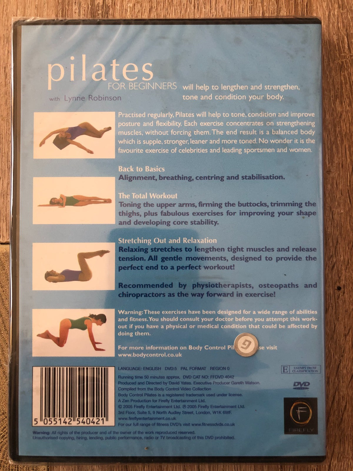 Pilates For Beginners (DVD, 2009)  New & Sealed