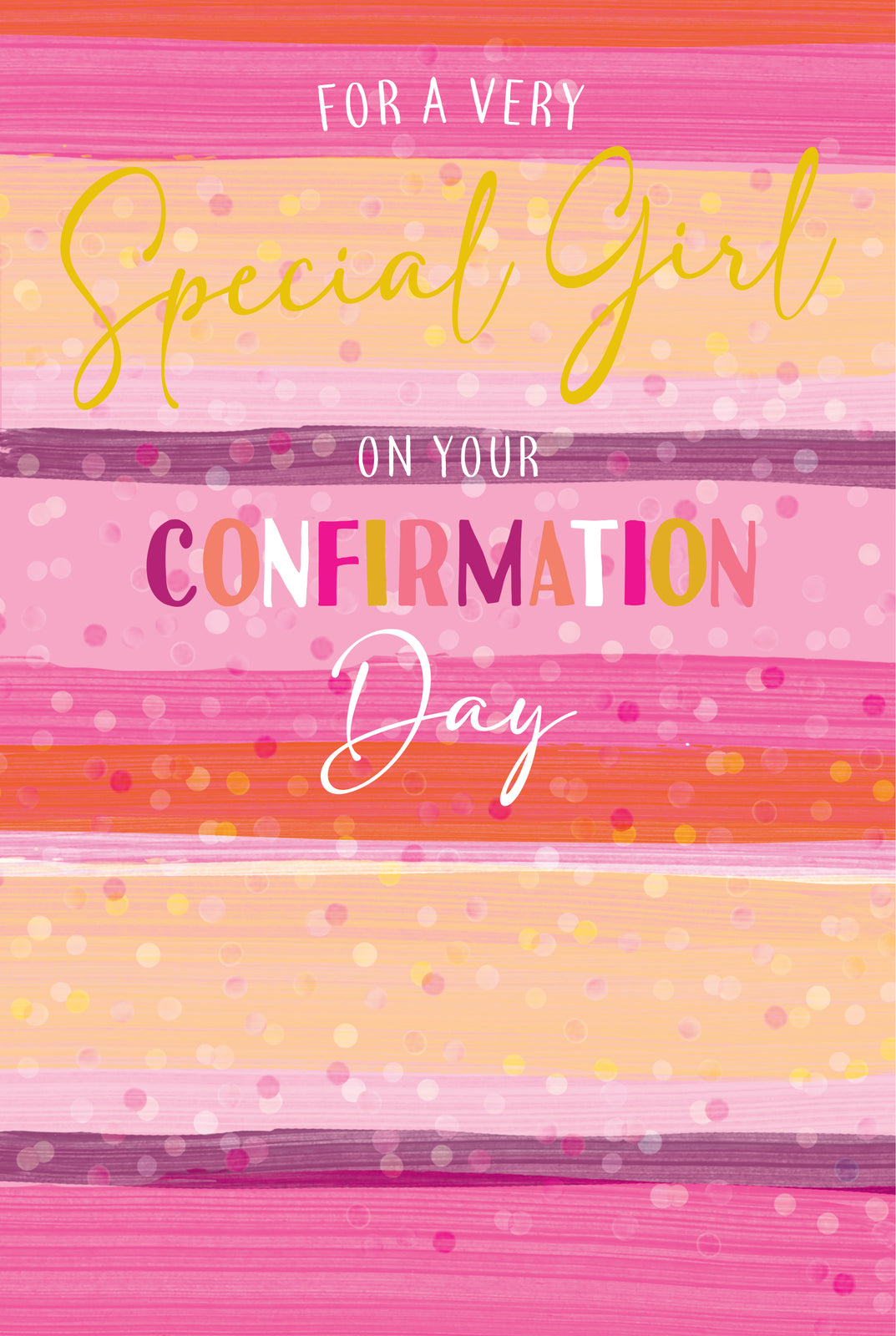 Girl Confirmation Day Card For A Very Special On Your Lovely Verse