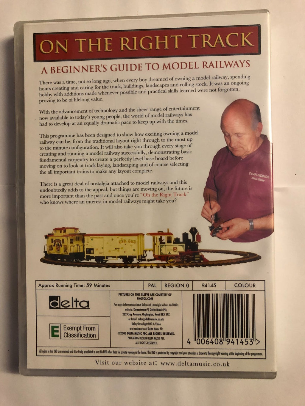 On The Right Track - A BeginnerS Guide To Model Railways DVD 2006 DVD Region 2