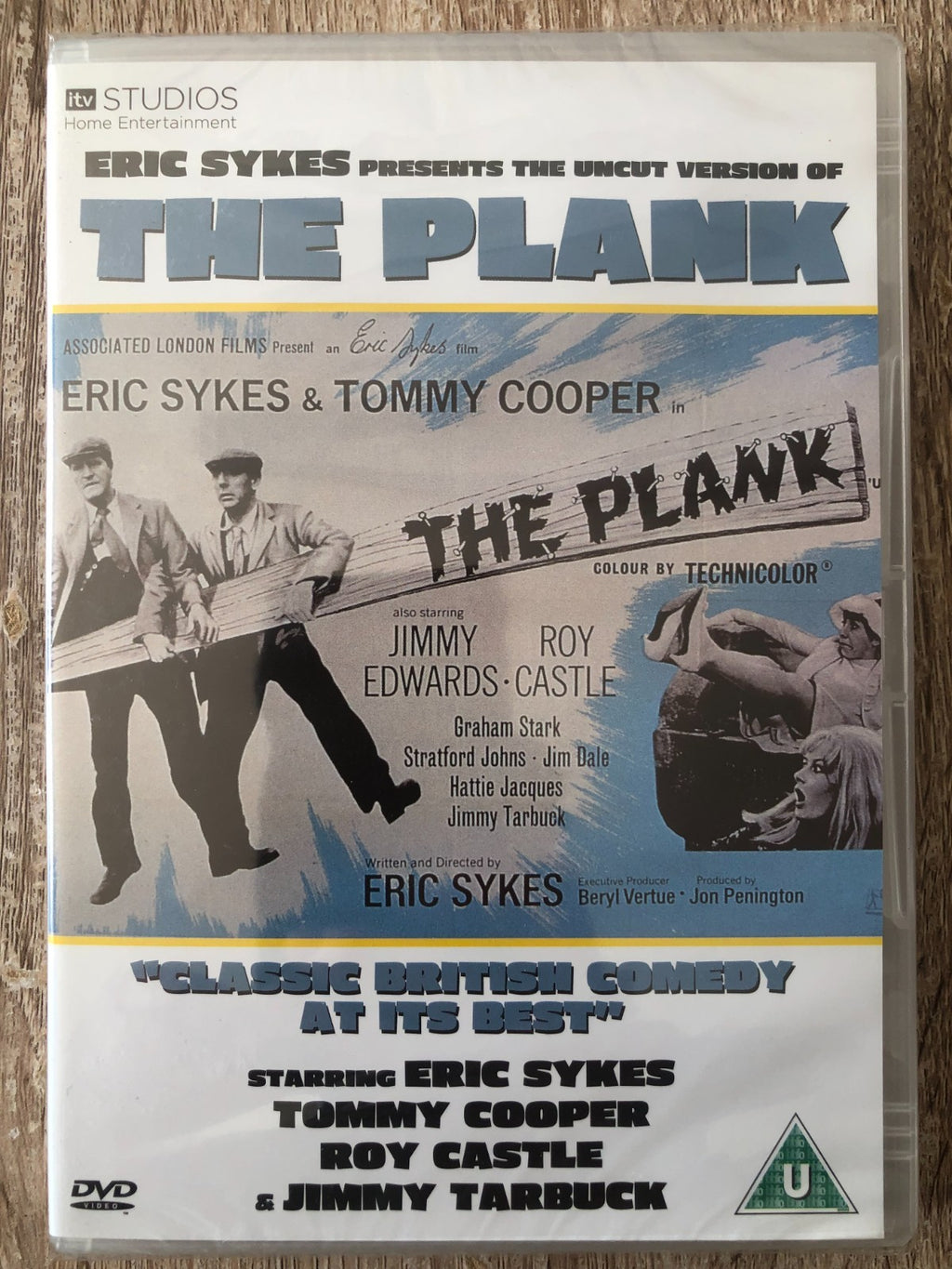 The Plank (DVD) Graham Stark Stratford Johns Eric Sykes Tommy Cooper New Sealed