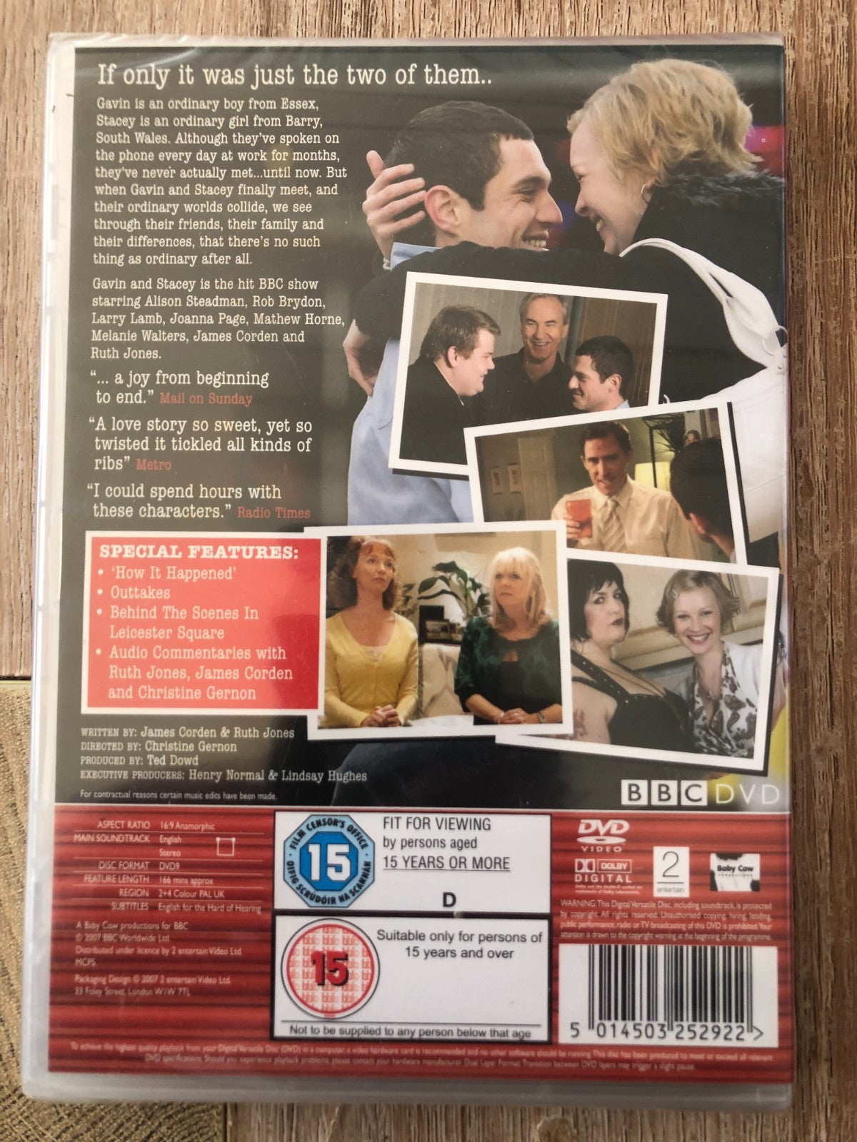 Gavin And Stacey : Series 1 Comedy James Corden*NEW & SEALED DVD *FREE  POSTAGE*
