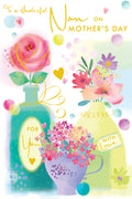 To A Wonderful Nan On Happy Mother's Day Card Lovely Verse