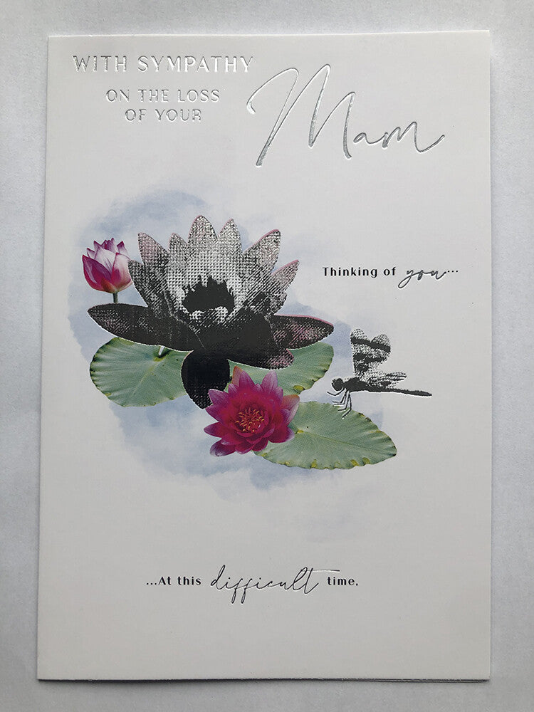 Loss Of Your Mam Sympathy Condolence Card