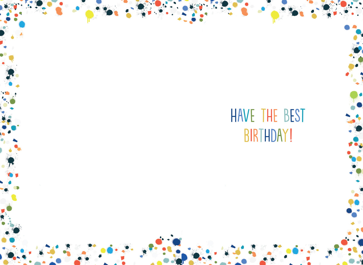 Open Happy Birthday Card Another Year Older But Don't Be Glum Someone Awesome.