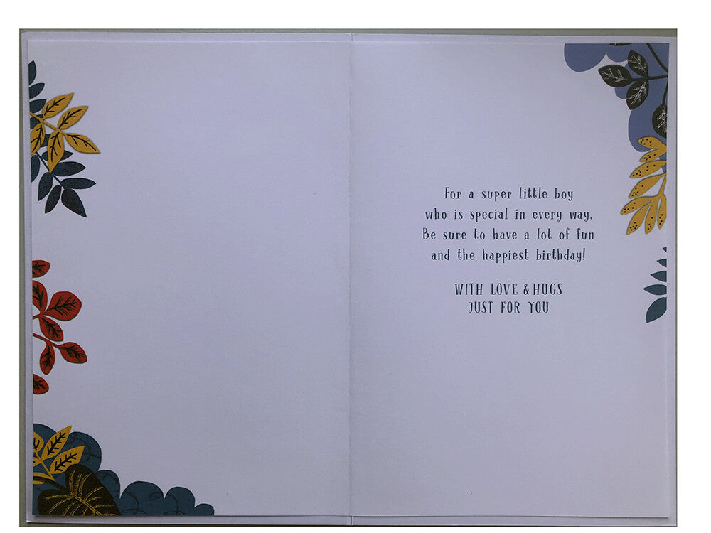 Brother 1st Birthday Card Age 1 Today Cute Dog Happy Lovely Verse