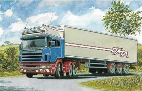 Doesn't Look Like The A14 Blame The Sat-Nav HGV Christmas Blank Birthday Card