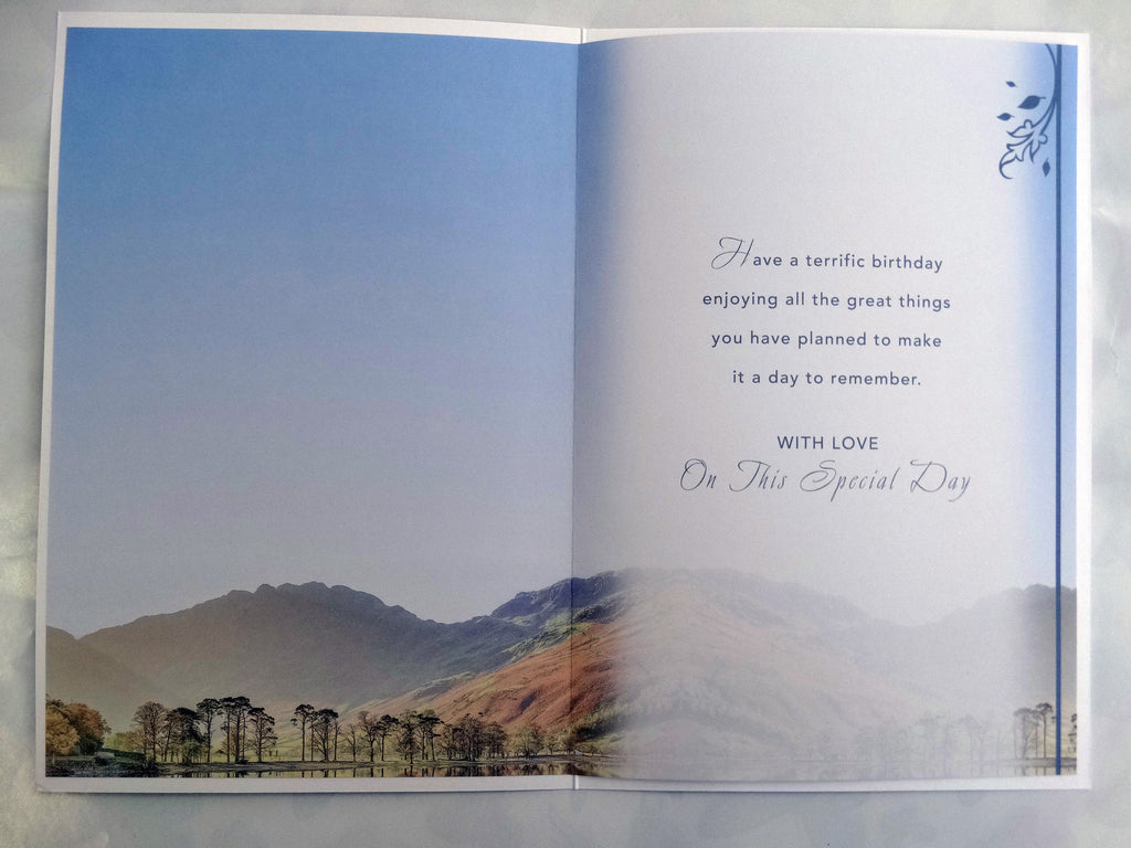 Dad 60th Birthday Card On Your Lake Design Happy Birthday
