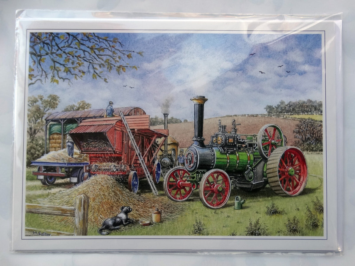 Nostalgic Tractors Planes Land Rover Canal Open Blank Birthday  Card 75 Designs