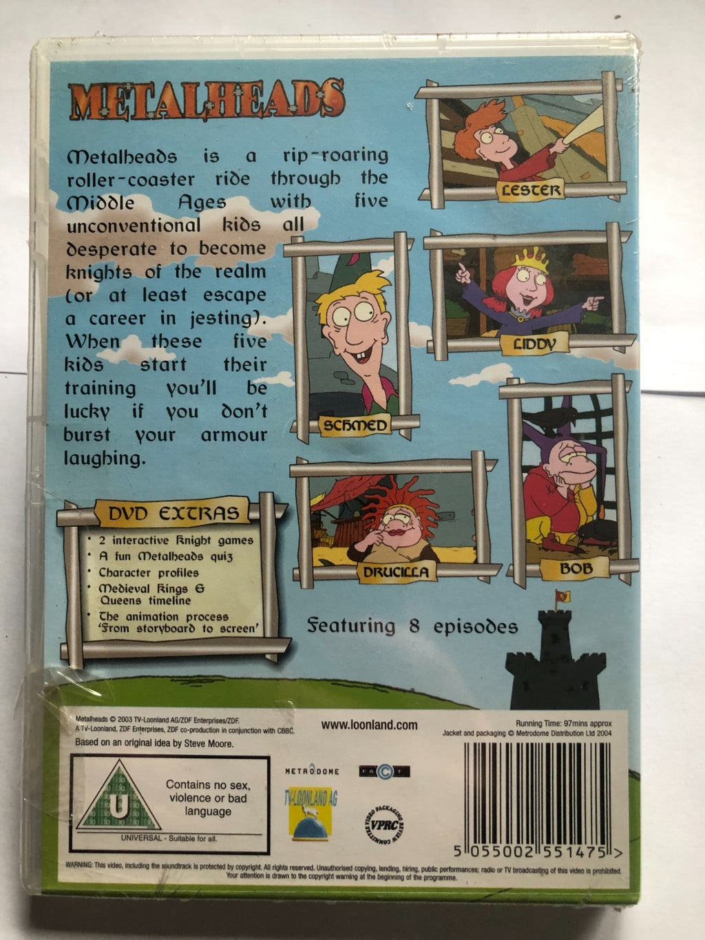 Metalheads DVD New & Sealed Medieveil Madness WIth Wannabe Knights CBBC