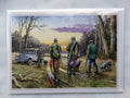 Shooting Birthday Card For Him Hunting Dogs Land Rover Country Card Blank Inside