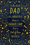 Fathers Day Card Best Dad In The Universe Lovely Verse