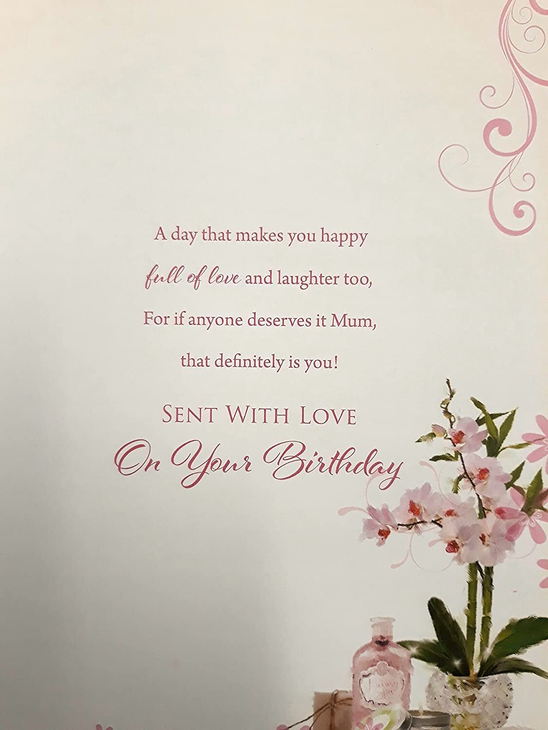 Mum Happy Birthday Card Extra Large With Love Lovely Verse