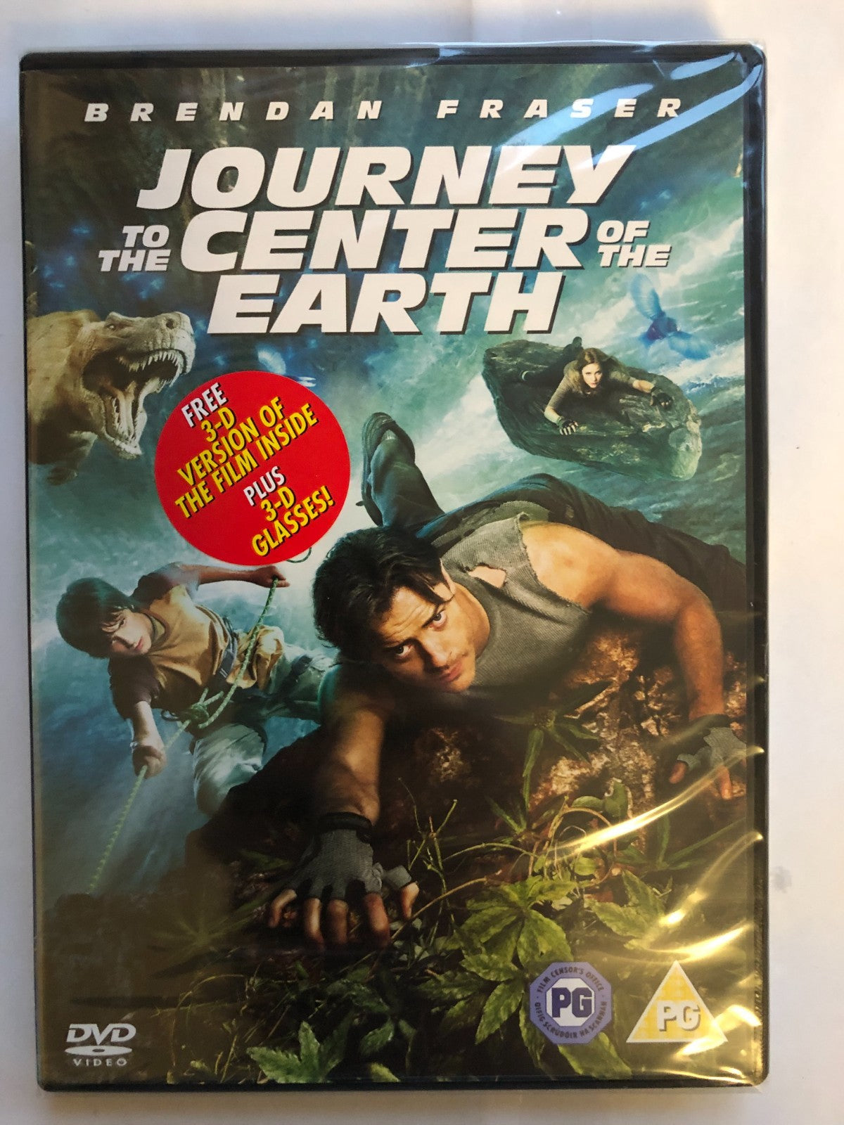 Journey To The Center Of The Earth (2008) 3D + 2D - Region 2 DVD New & Sealed
