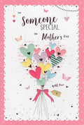 Someone Special Mother's Day Card On Butterfly Heart Flowers DesignLovely Verse