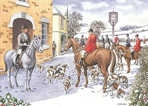 Nostalgic Traditional Tractors  Landrover Canal Christmas Card 28 Designs