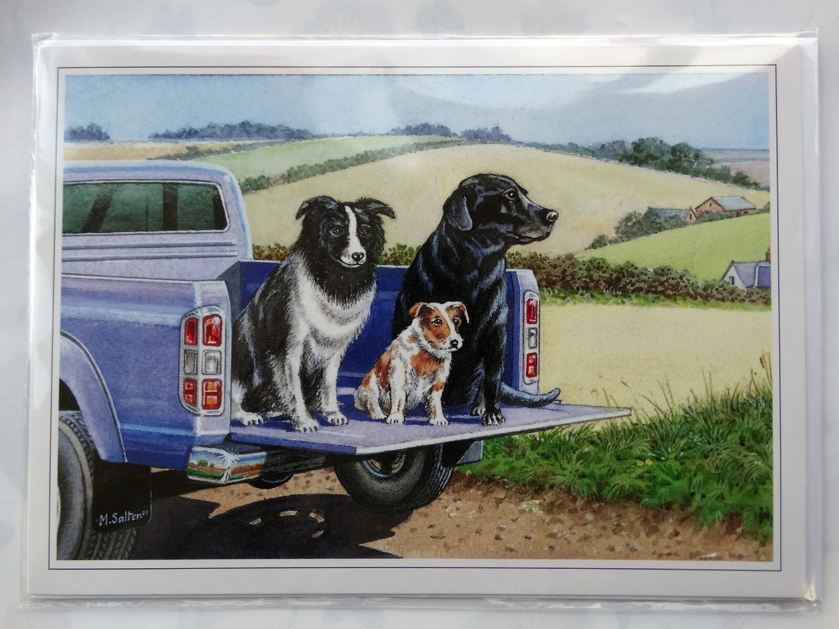 Nostalgic Tractors Planes Land Rover Canal Open Blank Birthday  Card 75 Designs