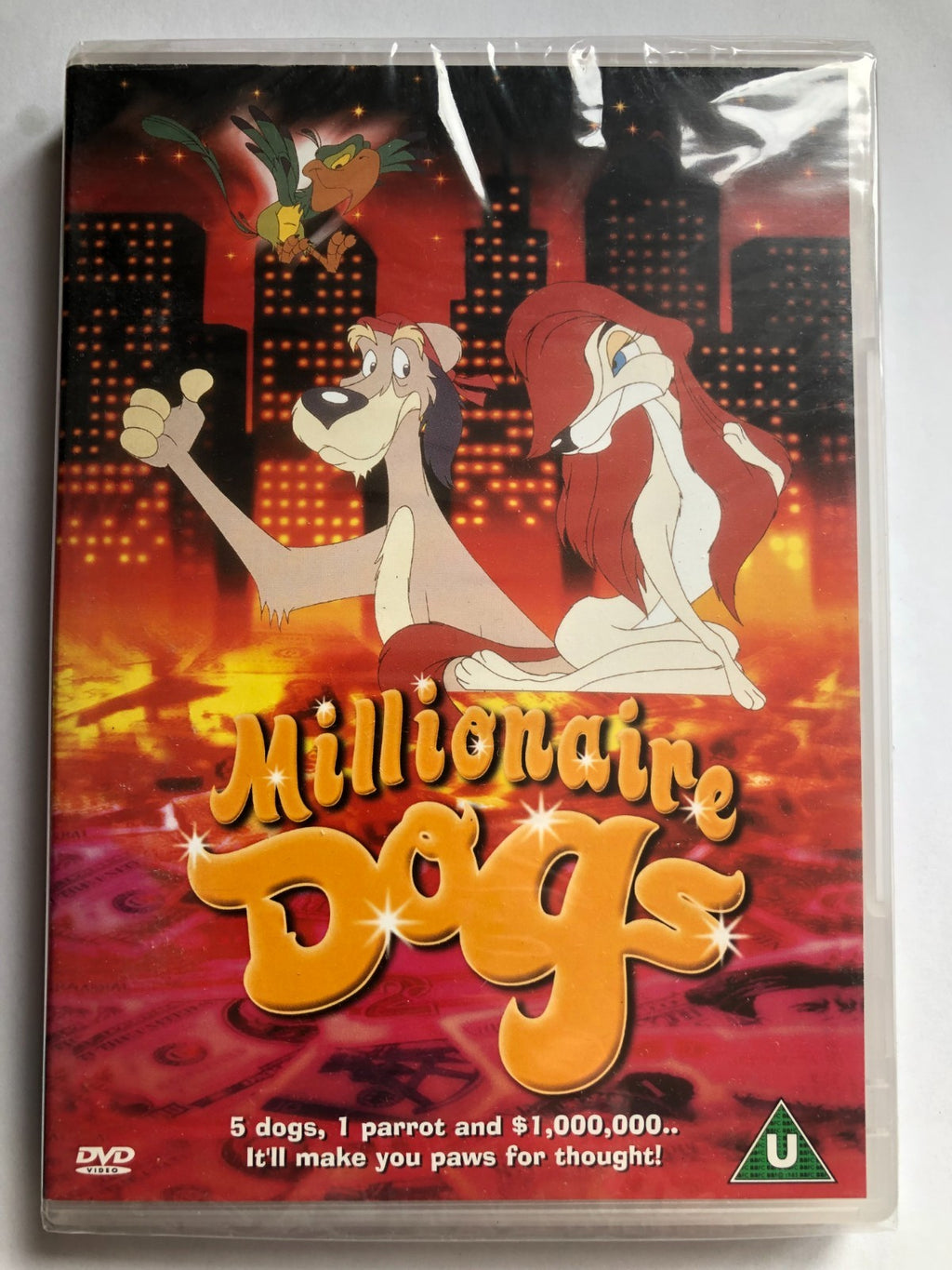 Millionaire Dogs DVD Brand New UK Release Genuine Fast Region 2 PAL New Sealed