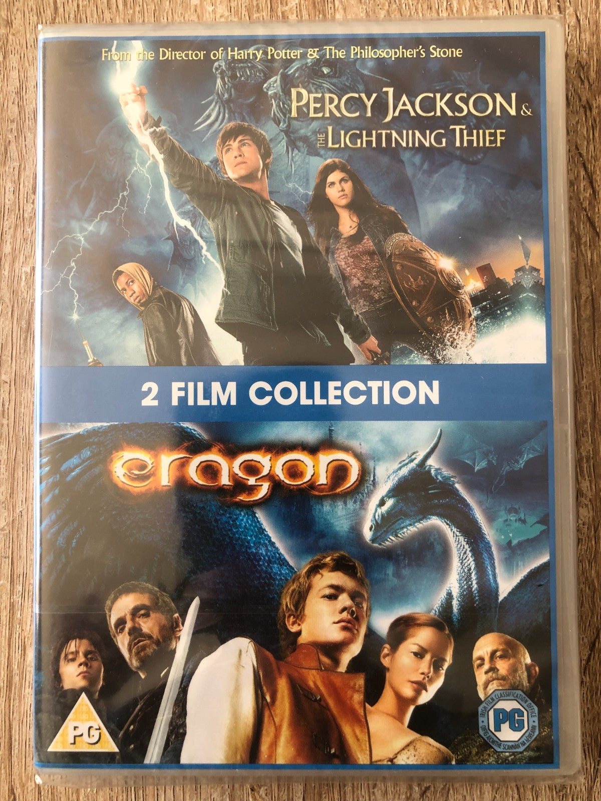 PERCY JACKSON AND THE LIGHTNING THIEF / ERAGON DVD Brand New Sealed UK R2