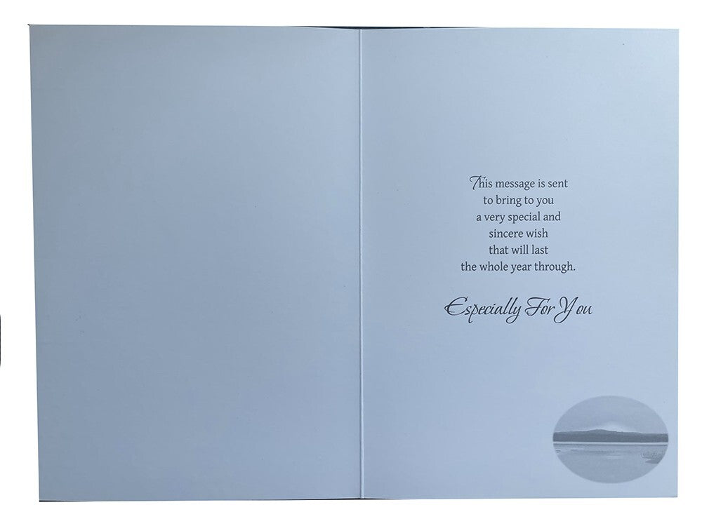 Get Well Soon Card Best Wishes Lake Mountains