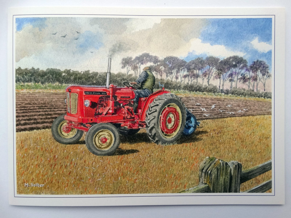 Nostalgic Tractors Planes Land Rover Canal Open Blank Birthday  Card 75 Designs