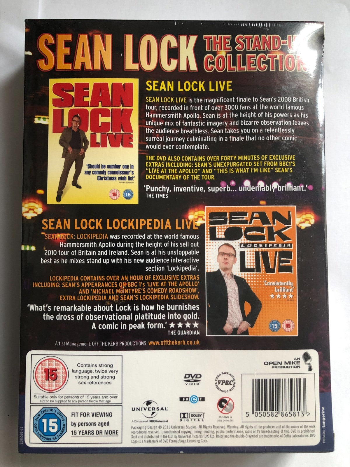 Sean Lock - The Stand-Up Collection - DVD Box Set - NEW & SEALED