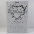 Silver Anniversary 25 Years Anniversary Card Lovely Verse