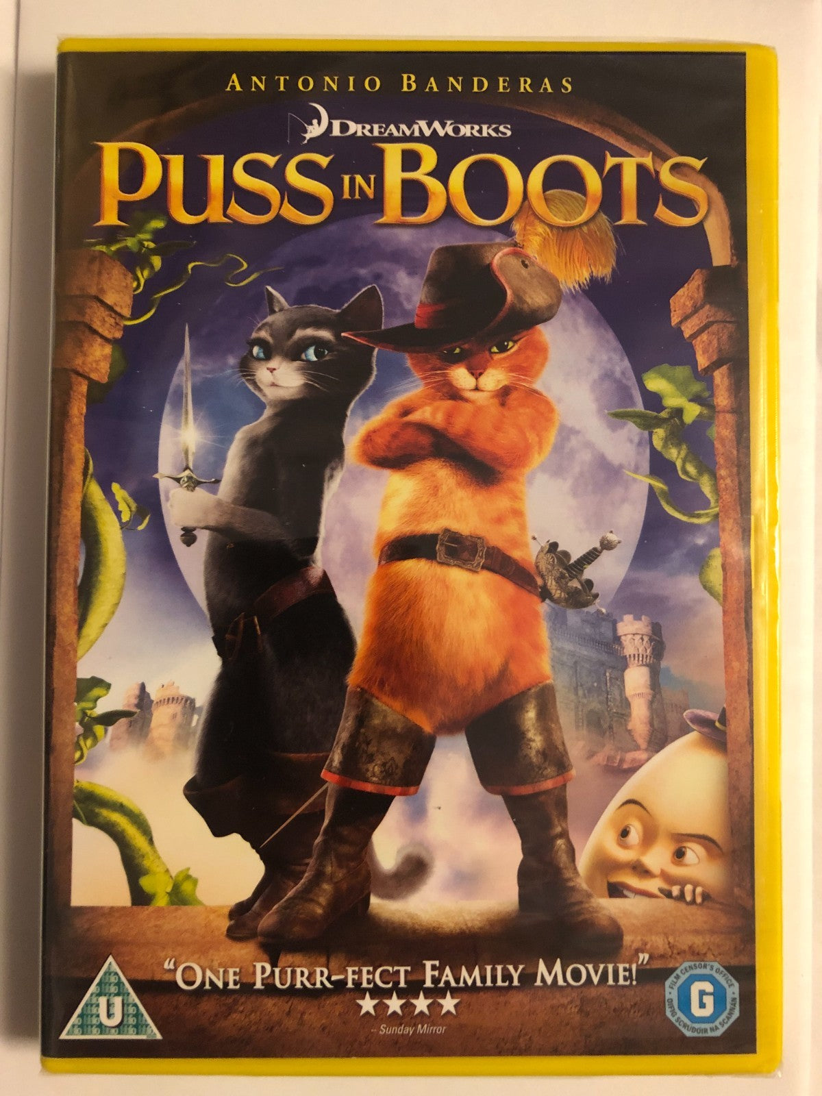 Puss In Boots [DVD] New Sealed UK Region 2 - Antonio Banderas