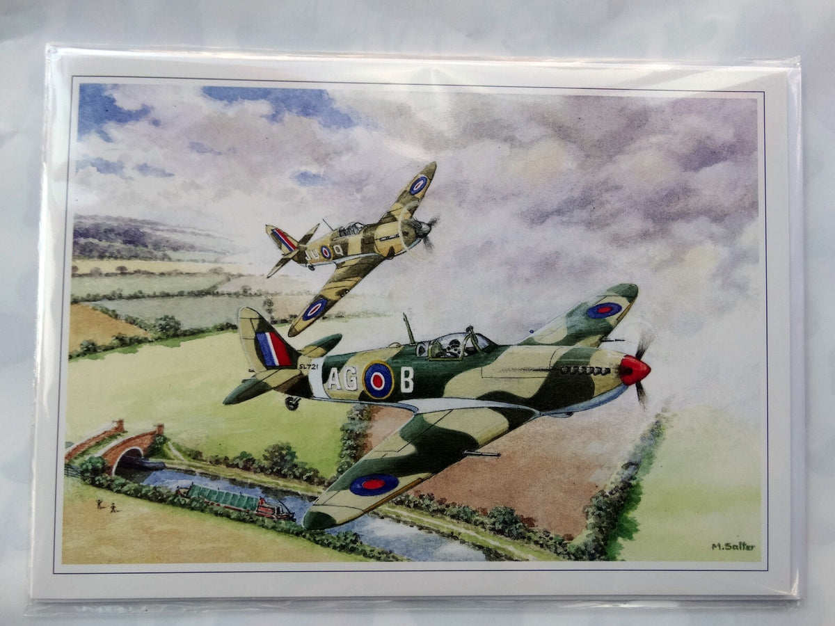 Nostalgic Tractors Planes Land Rover Canal Open Blank Birthday  Card 75 Designs