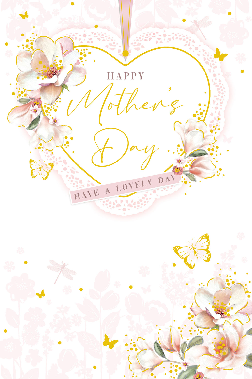 Have A Lovely Day Open  Happy Mother's Day Card Lovely Verse