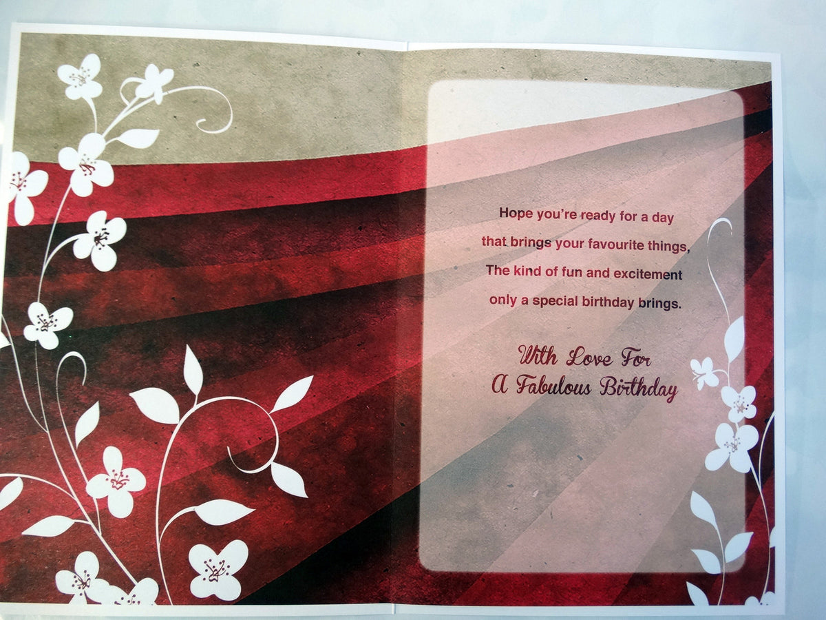Sister 16th Birthday Card 16 Wonderful Happy Girl & Hair Design