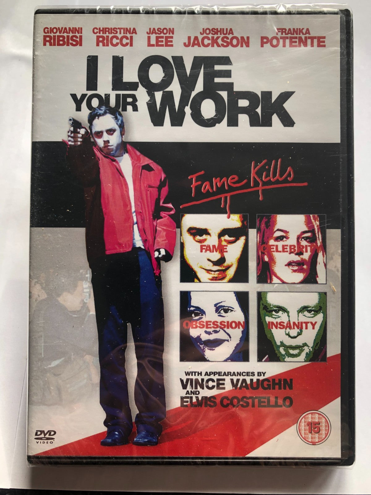 I Love Your Work (15) DVD Brand New UK Release Genuine Fast Region 2 PAL New