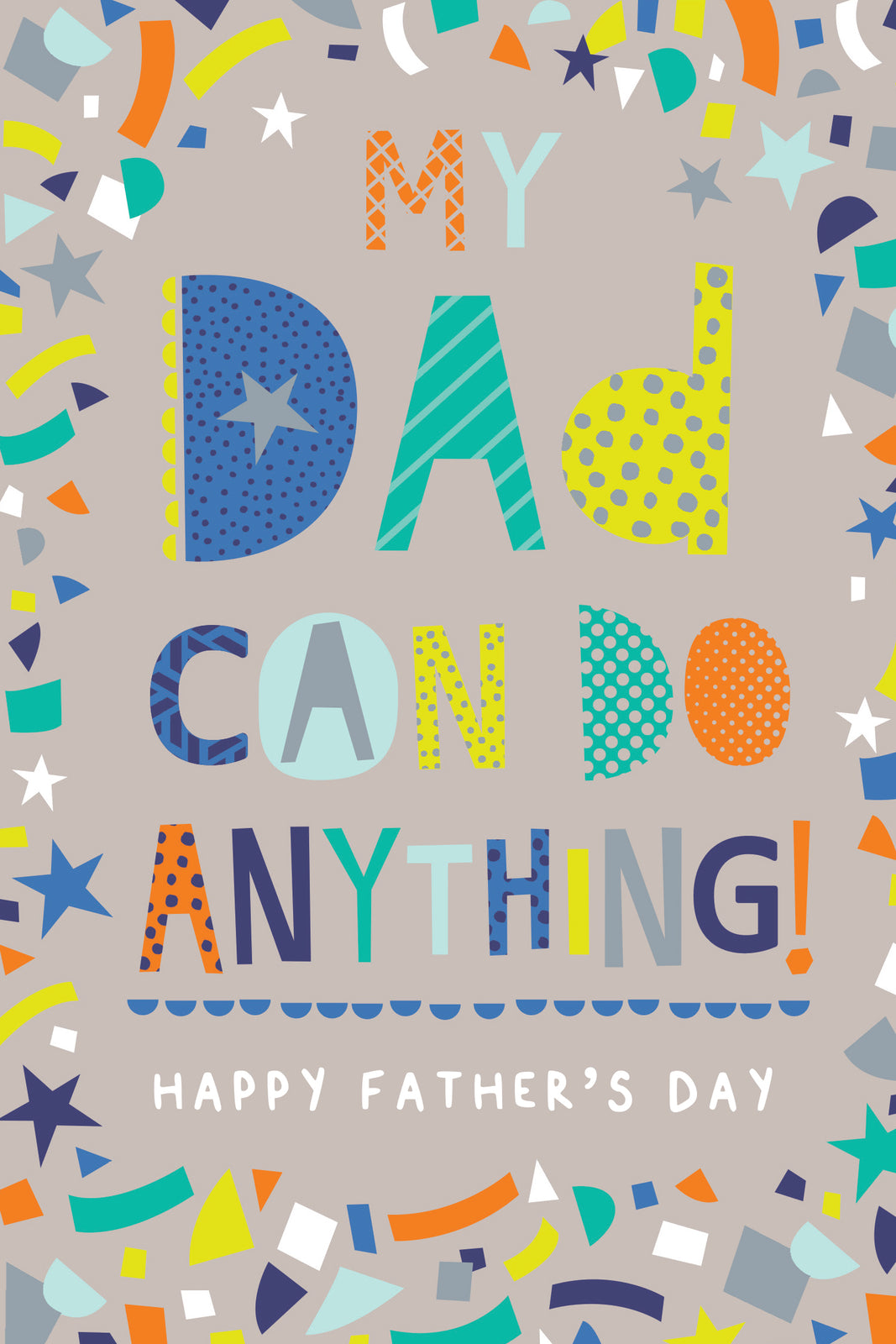 Fathers Day Card My Dad Can Do Anything Lovely Verse