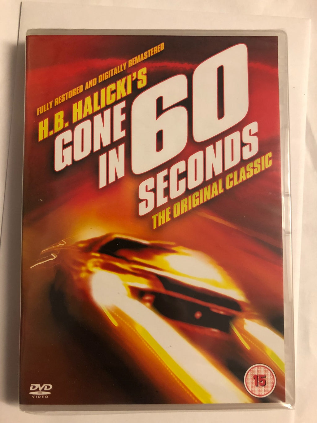 Gone In 60 Seconds (DVD, 2005) New and Sealed The Original Classic Genuine UK R2