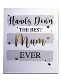 Mother's Day Card Hands Down The Best Mum Ever Blank Stars