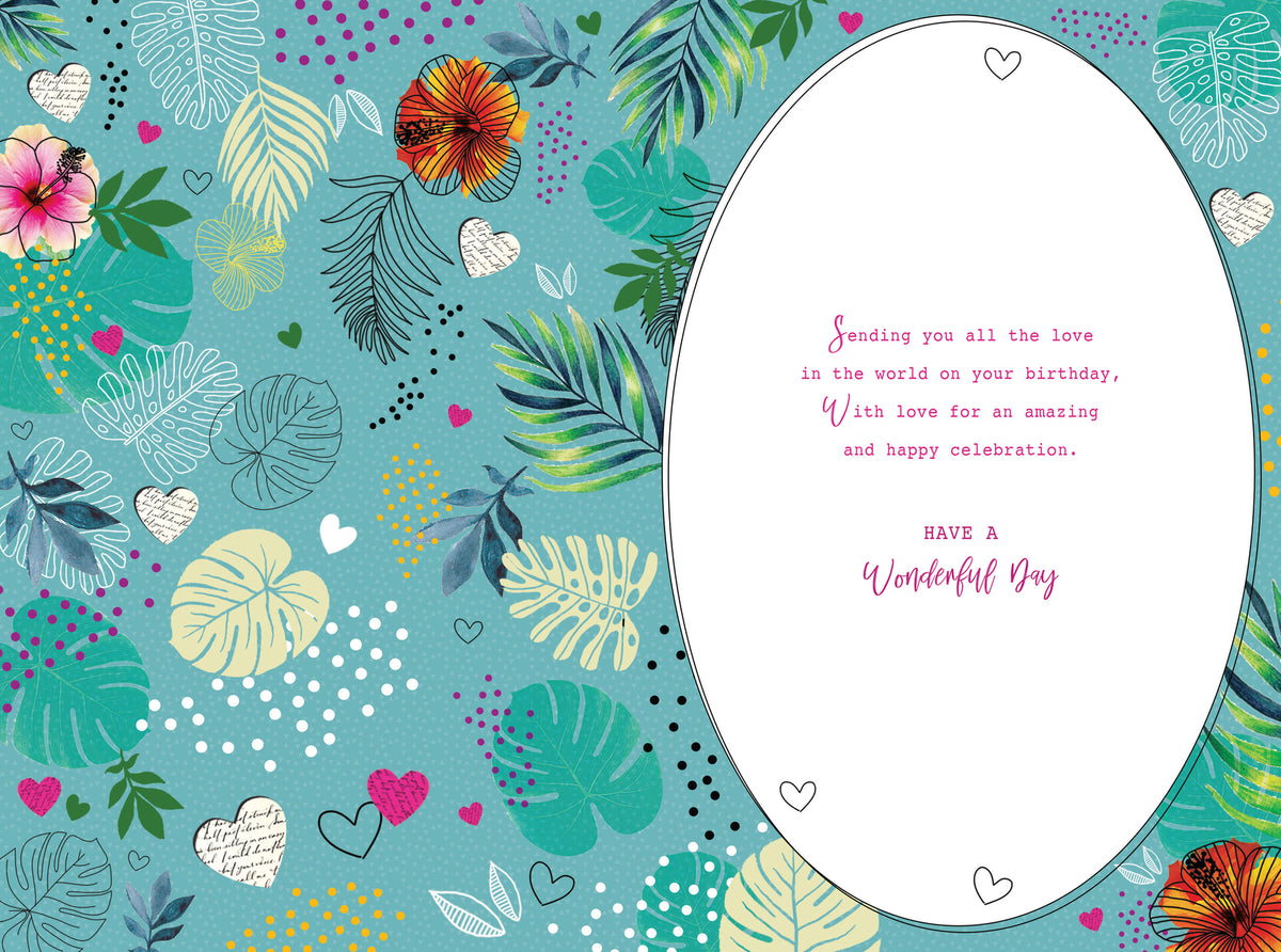Great Granddaughter 13th 13 Birthday Card Today Happy Lovely Verse