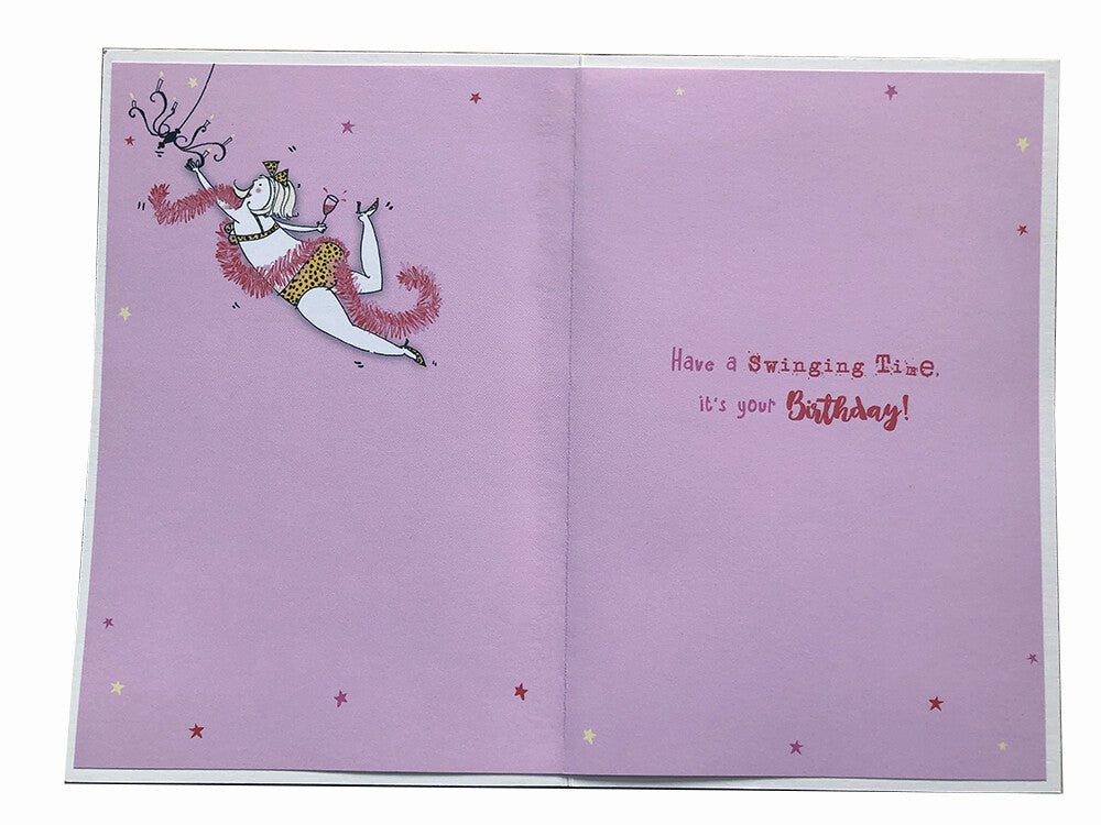 Sister Happy Birthday Card Born To Be Wild Witty Funny