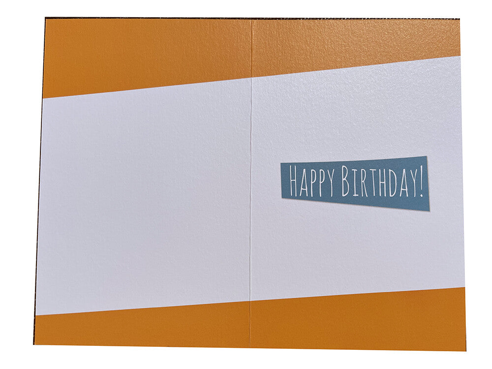 Uncle Birthday Card All Hail The Birthday King ! Squirrel & Crown Design