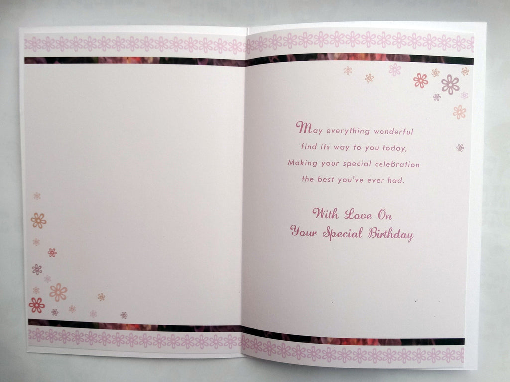 Sister 50th Birthday Card To A Special Candle Design Happy Birthday