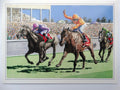 Horse Racing Open Card You're a Winner  Jockey Design Blank Birthday Christmas