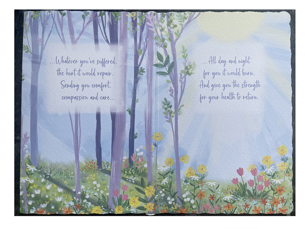 Get Well Soon By Siv Andersson High Sentiment Heartfelt Message Card